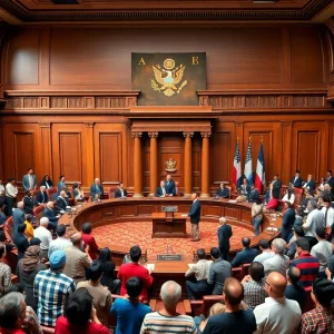 Representation of immigration legislation debate in Tennessee