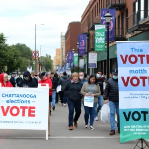 People in Chattanooga heading to vote for municipal elections
