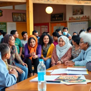 Community discussion regarding city council initiatives.