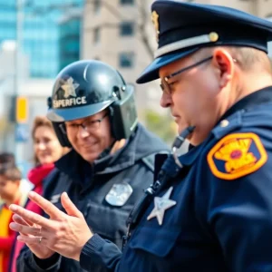 Hamilton County Sheriff's Office deputies during a ride-along for COPS.