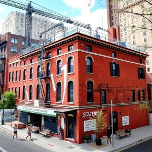 Illustration of the Westside Redevelopment Project in Chattanooga