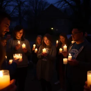 Candlelight vigil held for a shooting victim in Chattanooga.