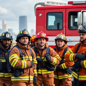 Firefighters training together in Chattanooga