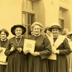 Historical documents and photographs from the Chattanooga WCTU archives