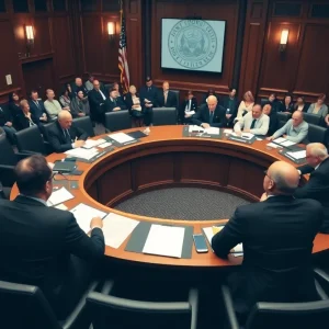 Chattanooga City Council meeting discussing redistricting