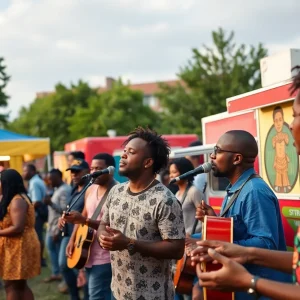 Community celebration honoring Juneteenth at the Bessie Smith Cultural Center