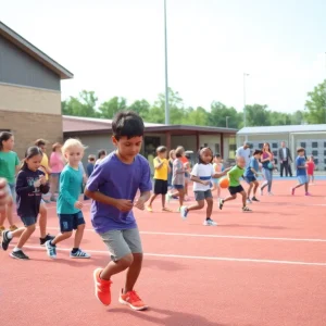 Children participating in youth sports in Tennessee