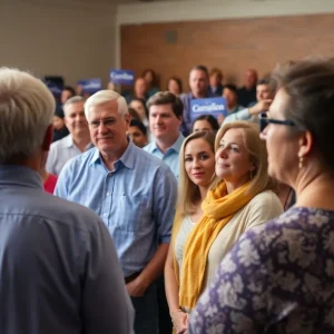 Community engagement at a campaign event for Governor of Tennessee