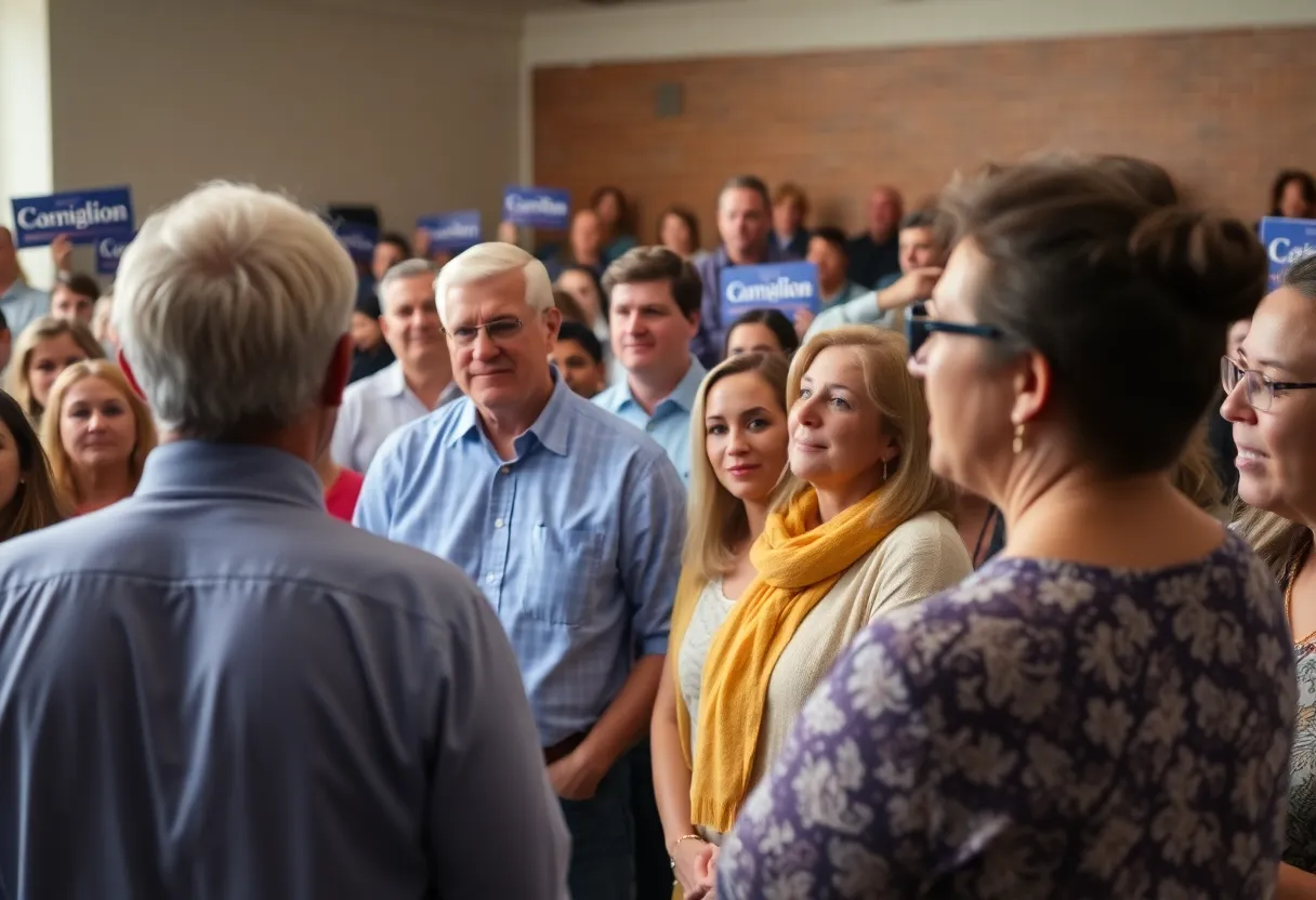 Community engagement at a campaign event for Governor of Tennessee