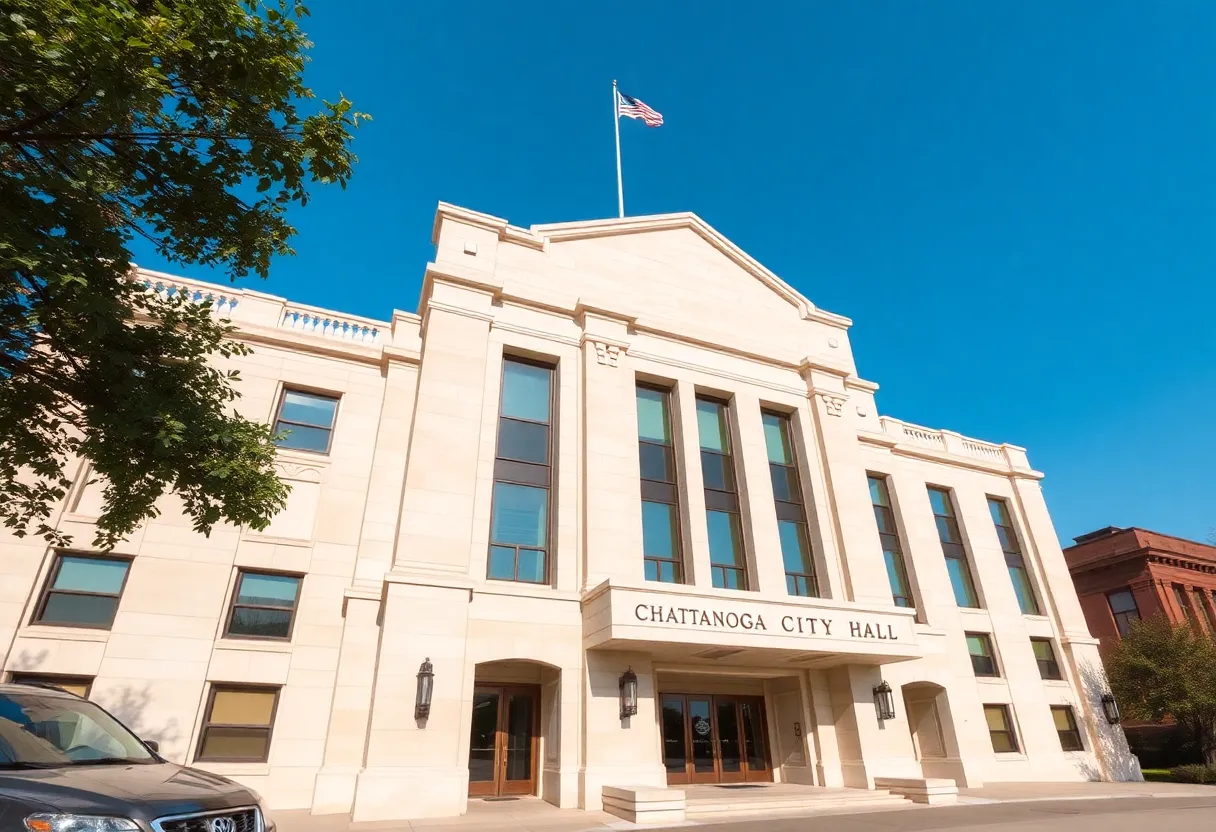 Historic Chattanooga City Hall building exterior
