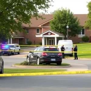 Emergency services responding to a shooting at Tyner Community Center in Chattanooga