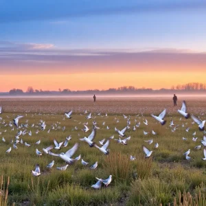 Fields in Chattanooga, Tennessee ready for dove hunting season