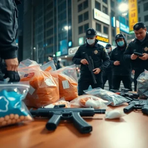 Police operation for drug seizure in Chattanooga