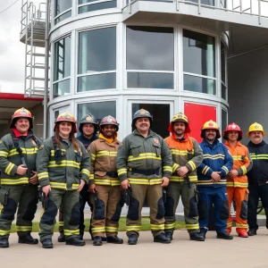 Graduation ceremony of new Chattanooga firefighters