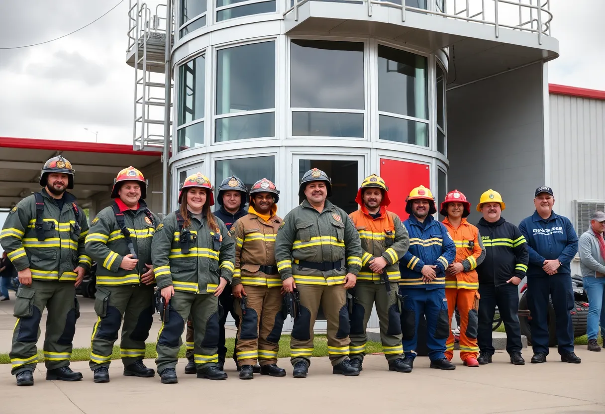 Graduation ceremony of new Chattanooga firefighters