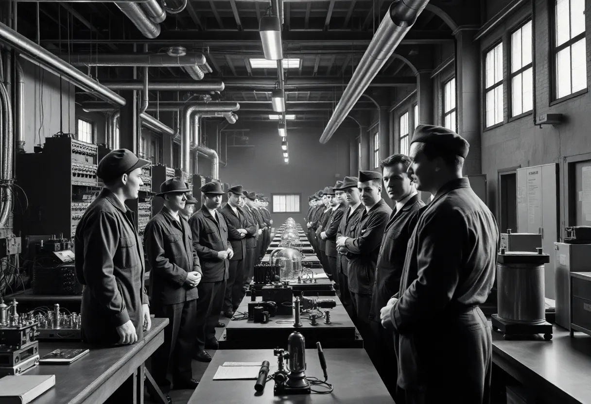 Historical representation of Chattanooga's contributions to the Manhattan Project