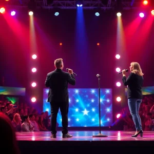 CitiLimitz performing on stage during America's Got Talent