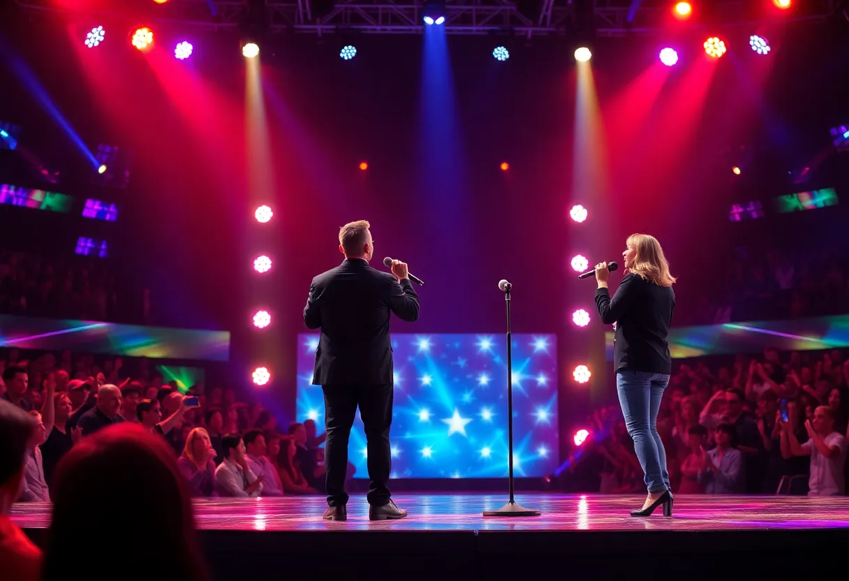 CitiLimitz performing on stage during America's Got Talent