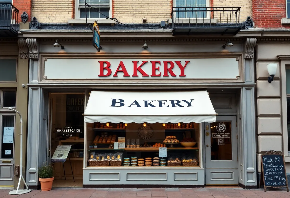 Cupcake Kitchen Bakery storefront view