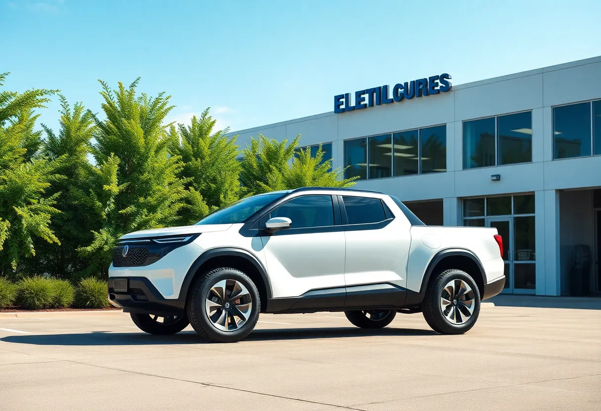 Ford Electric Pickup Truck Production