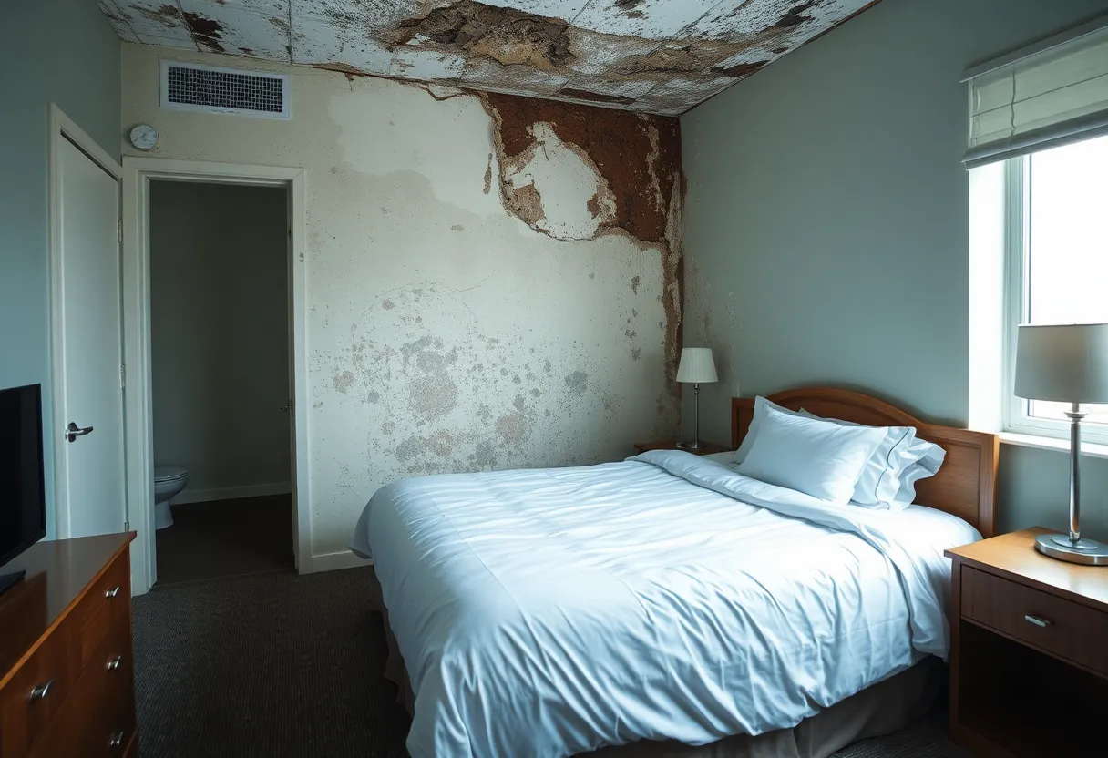 Damage Assessment in Hotel Room