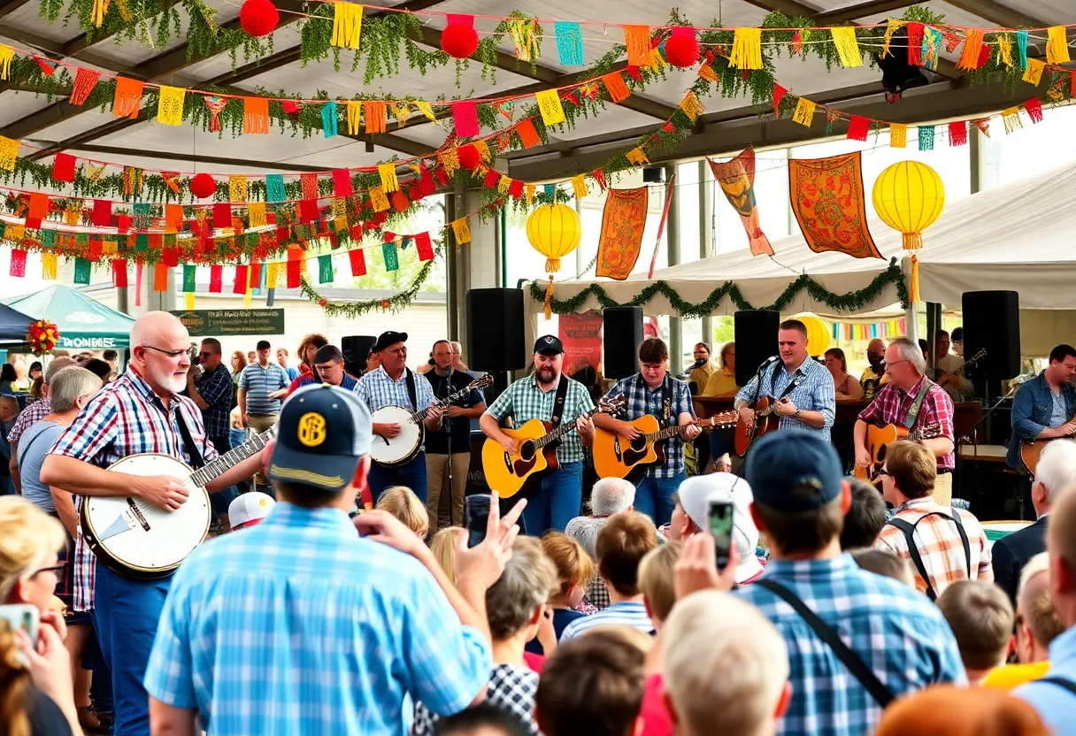 Crowd enjoying performances at the IBMA Bluegrass Music Awards