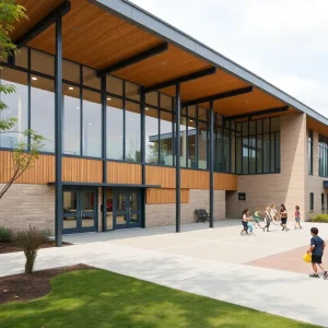 Rendering of North River Elementary School