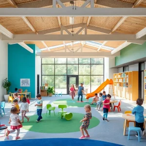 Chattanooga Tyner Middle High Academy Early Learning Center playground