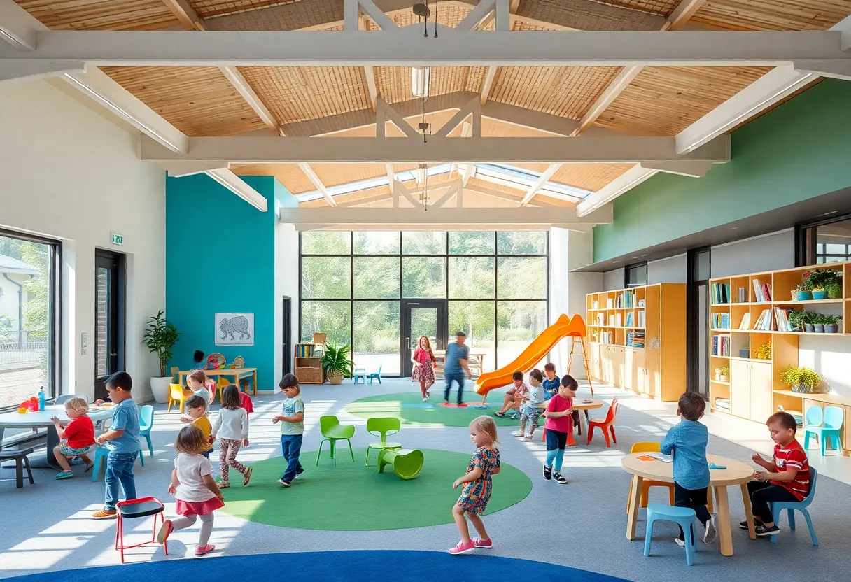 Chattanooga Tyner Middle High Academy Early Learning Center playground