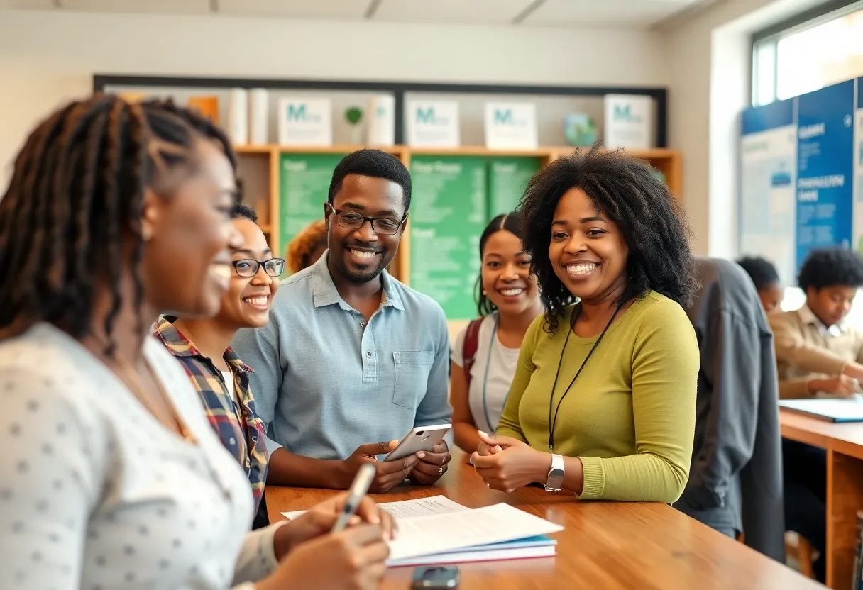 Community financial services center helping individuals manage debts