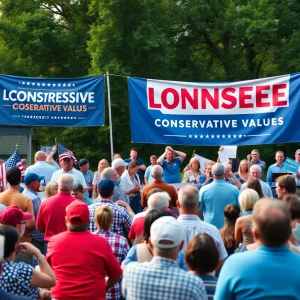 Marsha Blackburn launching her gubernatorial campaign in Tennessee.