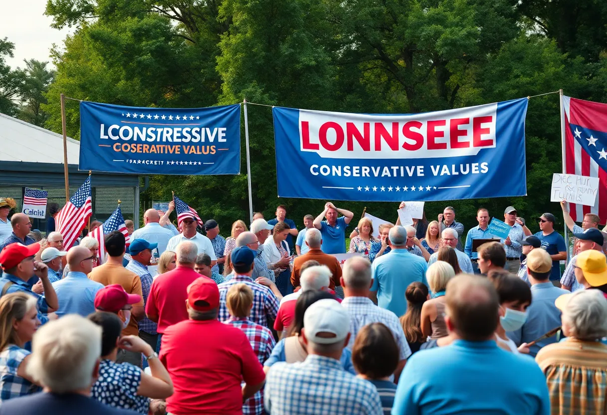 Marsha Blackburn launching her gubernatorial campaign in Tennessee.