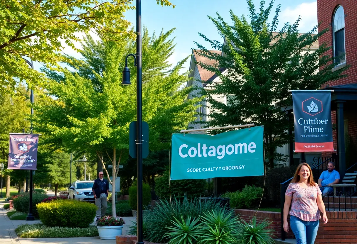 Chattanooga neighborhood showcasing creative community branding