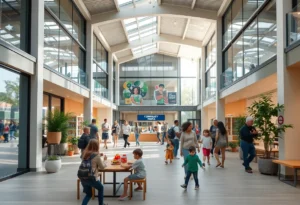 Exterior view of the renovated Chattanooga Community Hub