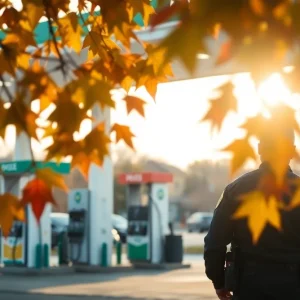 Police vehicle on a highway scene at night.