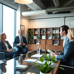 Real estate agents discussing ethical guidelines in Chattanooga