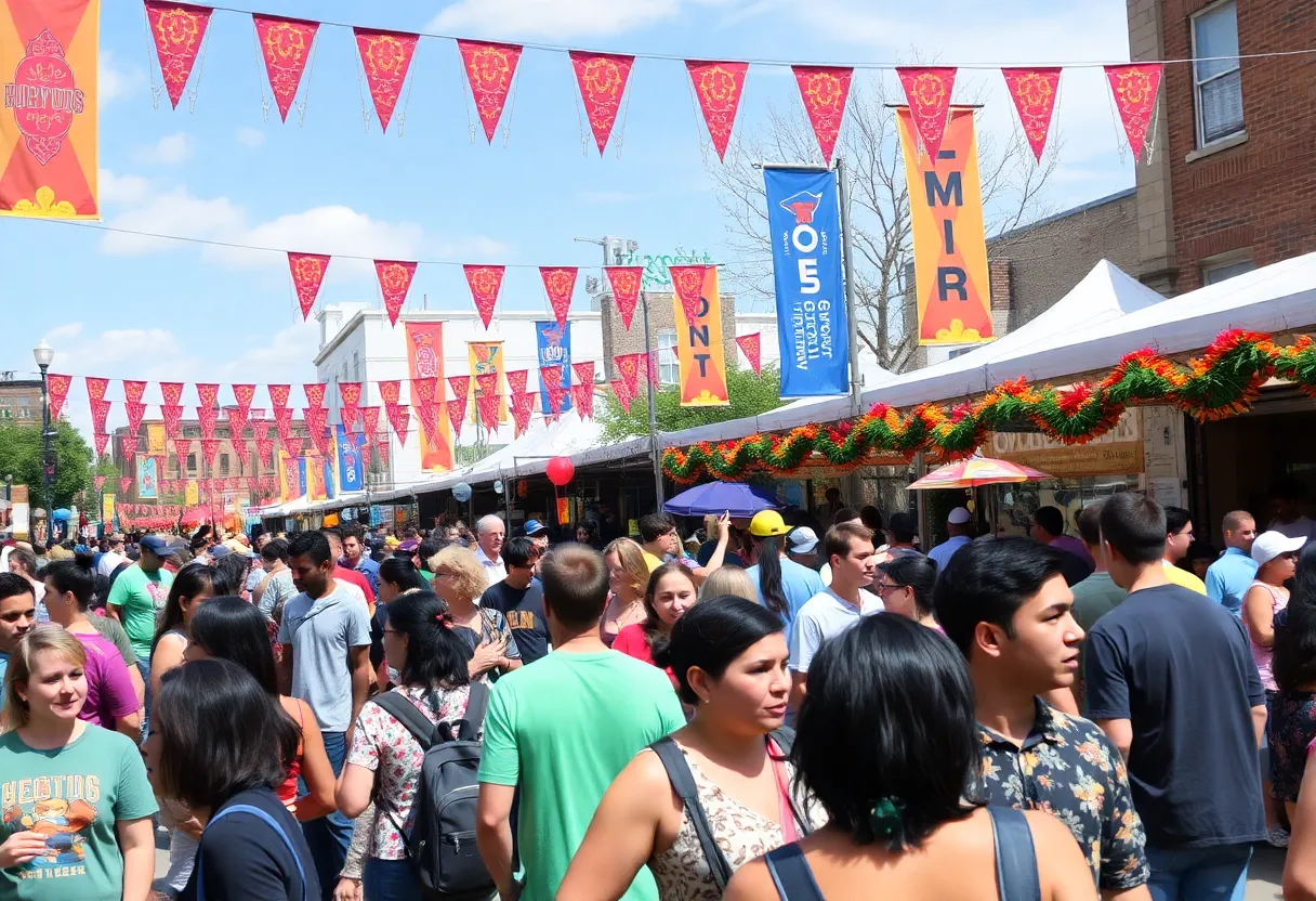 Crowd enjoying Chattanooga events