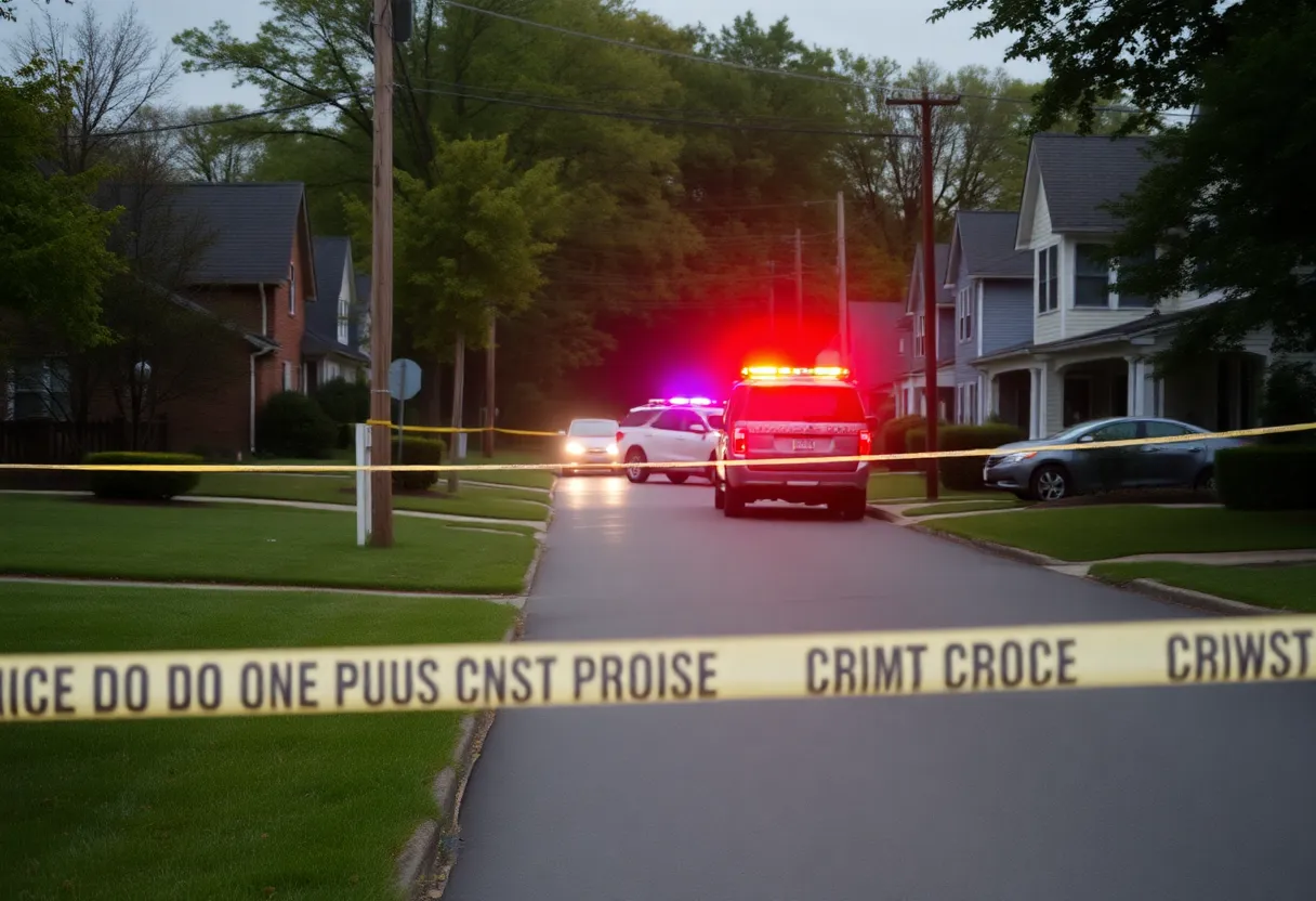 Police investigating shooting scene in Chattanooga neighborhood