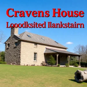 Cravens House, a historic landmark on Lookout Mountain, Tennessee.
