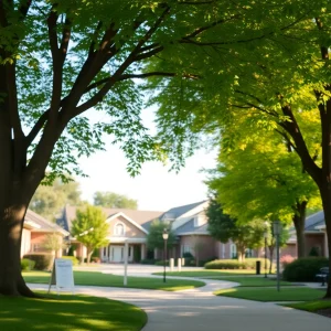 A peaceful retirement setting representing community service