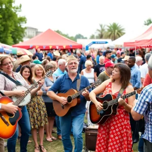 Crowd at the IBMA World of Bluegrass Festival in Chattanooga