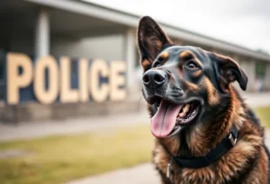 Tribute to K-9 Buck who served in the Chattanooga Police Department