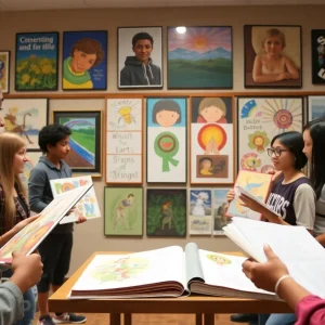 Art showcase and reading event at UTC