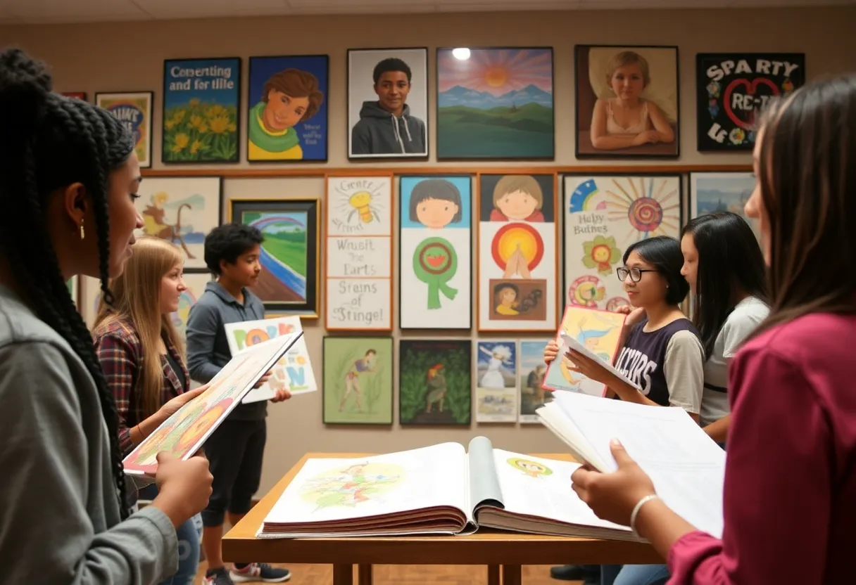 Art showcase and reading event at UTC