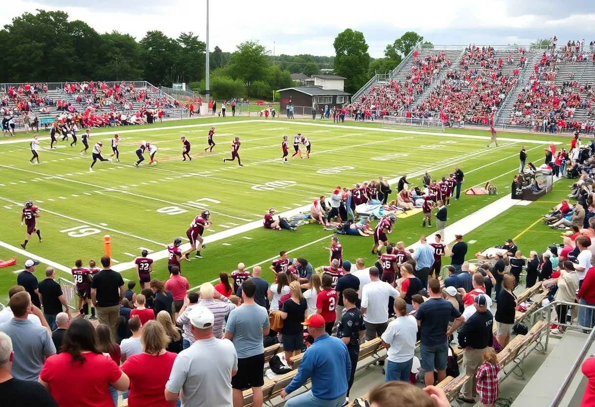 High school football teams competing in Tennessee