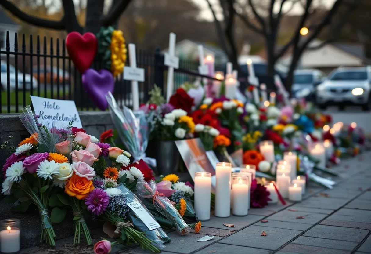 Memorial for local residents in Chattanooga