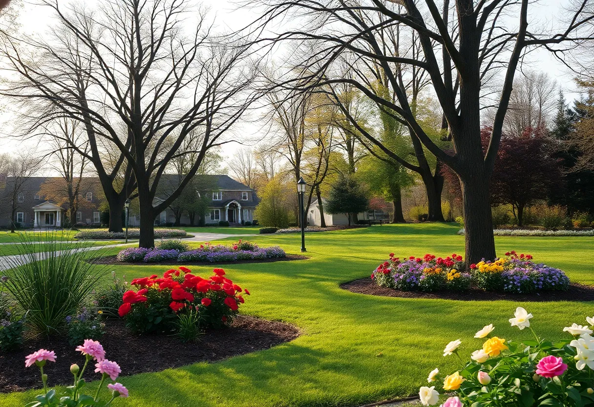 A serene park in Chattanooga, perfect for reflection and remembrance.
