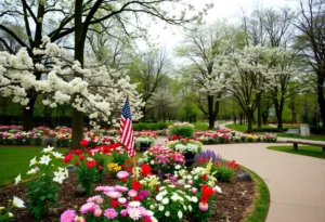 Park in Chattanooga symbolizing remembrance