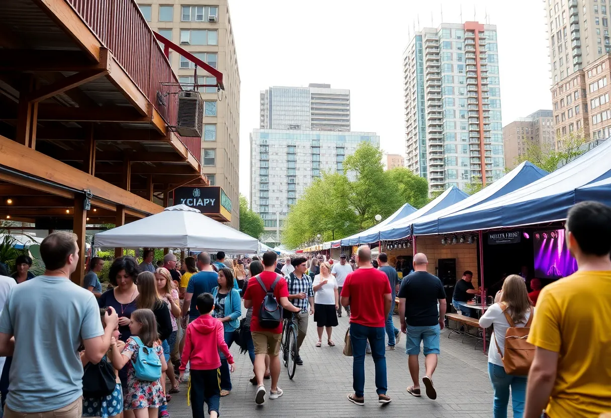 Diverse events in Chattanooga, including family-friendly activities, concerts, and festivals.