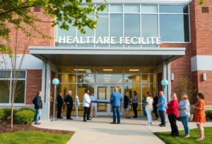 Grand opening event at Diana Health in East Ridge, Tennessee, showcasing the new facility.